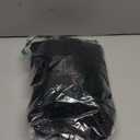 Draphelle Extra Wide Outdoor Curtains Waterproof Black Voile Mesh Screen Lightweight Privacy Bug Netting for Patio Porch Balcony Pergola Terrace, W125 x L98 inch per Panel, 2 Panels