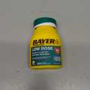 Bayer Aspirin Low Dose 81 mg, Enteric Coated Tablets, Doctor Recommended, Secondary Prevention of Cardiovascular Disease, 300 Safety Coated Tablets, Expiry: 2027/01