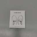 2 Pairs AirPods Ear Hooks for AirPods Pro 2, AirPods Pro, AirPods 4, 3, 2 & 1, Upgraded Anti Slip Sports Clip Hooks for AirPods 1, 2, 3, 4,Pro, Pro 2  White