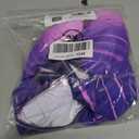 Eytino Plus Size Swimsuit for Women Back Crisscross Sports Tummy Control One Piece Bathing Suits(Purple, XL)