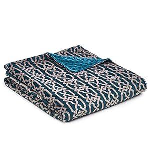 YnM Fuzzy Duvet Cover for Weighted Blankets (Infinite, 60''x80'')