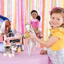 Glitter Girls – 14-Inch Fashion Doll – Straight Brown Hair & Brown Eyes – Striped Tunic & Glitter Boots – Hair Bow & Heart Leggings – 3+ Years– Sarinia