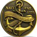 USA-Navy Core Value Sailor's Creed Challenge Coin (Single Coin)