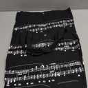 Reusable Grocery Bags,Music bag,Canvas Tote Bag Perfect for Shopping (Staff Notation Pattern L 2p)