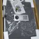 In-Wall Safe with Electronic Keypad and 2 Manual Override Keys - Protect Money, Jewelry, and Passports at Home or Business by Paragon Safes (Gray)