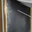 Full Length Mirror - 14'' x 48'' Arched Hanging/Leaning Mirror, Home Decor, Gold