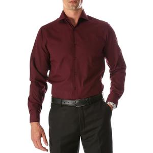 FLEX Mens Long Sleeve Button Down Shirts Casual Untucked Shirts for Men Dress Shirts Wedding Shirts L
