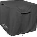 ULTCOVER Waterproof Square Air Conditioner Cover for Outside AC Units Size Upto 30W x 30D x 32H inch, Black