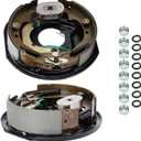 2Pcs 10" x 2-1/4" Electric Trailer Brake Assemblies for 3,500lbs, Left and Right