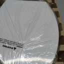Hibbent Elongated Padded Toilet Seat, Premium Raised Toilet Seat