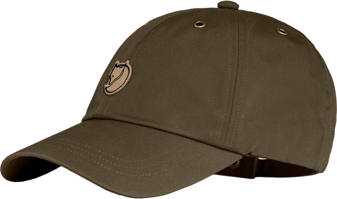 Fjllrven Vidda Cap - Durable G-1000 Fabric, Adjustable Fit, Classic Style - Hiking, Trekking, Travel (Dark Olive)