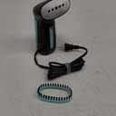 Travel Steamer for Clothes - Portable, Handheld for Clothing Garment and Fabric - No Spitting, Safe and Little Handy - Compact Home Mini Steamer for Curtain Metal Plate, 110V Only (Metal)