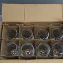 YANGNAY Wine Glasses (Set of 8, 11.5 Oz), All-Purpose Red or White Wine Glass with Stem, Durable, Dishwasher Safe