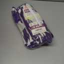 Red Steer Nitrile Palm Gardening Gloves Purple White Medium 10 Pairs Women New M