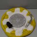 BRIGHTDECK Outdoor Christmas Ornaments, Lighted Pop-Up Outdoor Holiday Ball Decoration with 80 LED Lights, 8 Light Modes, Lighted Collapsible Holiday Decorations for Yard, Home (Yellow)