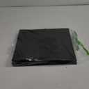File Organizer Box, Linen Filing Organizer with Lid, Large Desktop File Boxes, Black (1 Pack)