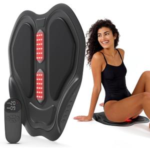 Glute Workout Equipment, Butt Massager for Muscle Relaxation, Glute Trainer with 9 Modes & 20 Intensities, Rechargeable Glute Massager, Electric Hip Massager for Women & Men at Home, Beach Travel