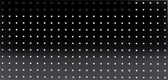 Metal Pegboard Panels, Pegboard Wall Organizer for Garage Tool Storage Organization, 12"X24", Black
