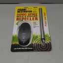 The Giant Destroyer Mole & Gopher Repeller - Solar Ultrasonic Spike Repels Rodents - Plastic