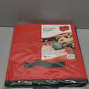 Christmas Ornament Storage Container with Dividers - Box Stores Up to 54 Ornaments, Zippered, Convenient, Adjustable, Large Organizer Bin to Protect Holiday Dcor, Fits Most Standard Size, Red