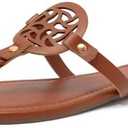 katliu Women's Flat Sandals Flip Flop Sandals Comfortable Dressy Thong Sandals 11