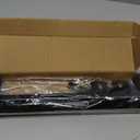 JDMSPEED Black Front Bumper License Plate Mount Bracket Relocator Holder Bar