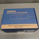 Adhesive Bandages 3/4" x 3" inch,1000 Count Bulk Plastic PE Strip Bandage, Waterproof, NonStick Pad, Breathable Small Wound Bandages for First Aid Kit Refill, Classroom, Office, Workplace