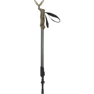 Allen Company Axial EZ-Stik Shooting Stick - Adjustable Rifle Rest - Monopod for Hunting and Scope Zeroing - Portable Rest for Rifles - Extends From 33"-61", Green