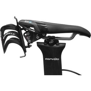 XLAB Delta 430 Single Bottle Rear Hydration System with Carbon Cage for Triathlon and Road Bikes