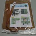 PH PandaHall DIY Tote Leather Bag Kit Black Brown Large Tote Bag Easy Handcraft Shouler Bags with Insert Organizer Bags Straps Screws Buckles and Kintting Tool Screwdriver for Women Purses Gifts