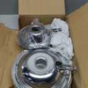 GE Drip Pans and Stove Burner Element Unit Set, Perfectly Fit WB30M1 & WB30M2 -Replacement for GE Hotpoint Stove Top