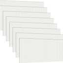 Pangda 8 Pack Replacement Fluorescent Light Covers Clear Acrylic Ceiling Lighting Panel Flat Sheet for Overhead Fixtures, 22.5 x 46.5 x 0.1 Inch