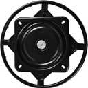16.5 inch Furniture Ring Base w Swivel Bottom Replacement 360 Degrees Rotate with 10 Inch Plate for Recliner Sofa Chairs