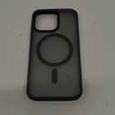 TORRAS Stronger Magnetic for iPhone 13 Pro Case, 12FT Military Grade Drop Tested, Compatible with MagSafe, Slim Protective Matte Silicone for iPhone 13 Pro Phone Case 6.1'', Translucent Black