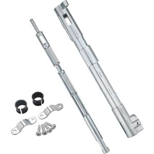 Steering Column Shift Tube with Plunger & Bushings & Clamps Assembly 905-102 905-107 Compatible with Ford E150 E250 E350 F150 F250 F350 F450 F550 Excursion Expedition Explorer Ranger