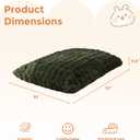 MAXYOYO 3 in 1 Kids Bean Bag Chair Bed, Child Floor Sofa for Gaming, Reading, Convertible Bean Bag Floor Cushion with Machine Washable Cover for Living Room Bedroom, Green, 50"x35"