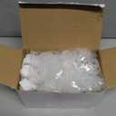 200 Pack Hot Sauce Bottle Screw Caps and Dripper Insert Orifice Reducers Fitments Bulk Leak Proof Replacement Set for 5 oz 10 oz Woozy Bottles Hot Sauce, 100 Caps+100 Stoppers (White)