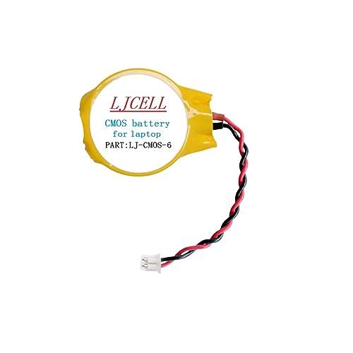 LJCELL CMOS Battery for IBM Lenovo Thinkpad T430 T450S T460 T460P T480S DELL Latitude E5450 E5430 E5440 E5530 E6420 E6320 E6330 Inspiron 9400 Laptop BIOS RTC CR2032 Battery with 2 Wire