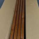 LZRS 4-Panel Extra-Wide Wooden Freestanding Dog Gate: Foldable Solid Wood and Steel Wire Chew Resistant Safety Barrier for Doorways, Stairs, and Large Open Spaces Indoor Use, Black