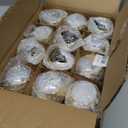 Homemory 12 Pcs Gold Votive Candle Holders, Round Mercury Glass Candle Holder, Tealight Candle Holders for Table Centerpieces, Baby Shower,Anniversary, Wedding, Home Decor, Halloween, Christmas