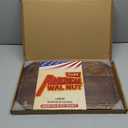 Heimlove Walnut Wood Cutting Board for Kitchen, 17"x11" Reversible Wooden Chopping Board with Deep Juice Grooves and Handles, Natural Walnut Wood Cutting Board for Chopping, Cheese, Vegetables