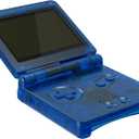 IPS Ready Upgraded eXtremeRate Clear Blue Custom Replacement Housing Shell for Gameboy Advance SP GBA SP – Compatible with Both IPS & Standard LCD – Console & Screen NOT Included