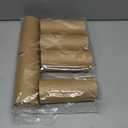 BENECREAT 10PCS 100ml/ 3.5oz Kraft Paperboard Tubes Round Kraft Paper Containers for Pencils Tea Caddy Coffee Cosmetic Crafts Gift Packaging, Light Khaki