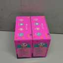 iClever Kids Headphones with Cat Ear Led Light Up, Safe Volume Limite, FunShare, Foldable, Over-Ear Headphones for Kids for School/iPad/Tablet/Travel, Meow Donut-Pink 2 Pack