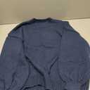 Saodimallsu Womens Oversized Sweaters Casual Lantern Long Sleeve Mock Neck Chunky Knit Loose Fall Pullove Tops M