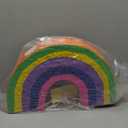 BLUE PANDA Rainbow Pinata for Pride, Baby Shower, Kids Birthday Party Decorations, (Small, 16.8 x 3.0 x 10.7 Inches)