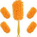 Redones Dusters for Swiffer - Reusable Duster Refill Compatible with Swiffer Hand Duster, 360 Heavy Duty Dusters Refills 4 Pack(Handle is Not Included)