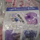 201pcs 80th Birthday Decorations for Women Tableware Set, Rose and Gold 80th Birthday Plates and Napkins,2pcs tablecloth, Pre-Strung Banner for 80 and Fabulous Decorations, 25 Guests