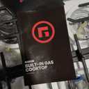 GASLAND 36 Inch Gas Cooktop 5 Burner, PRO GH2365EF, Built-in NG/LPG Convertible Stovetops, Gas Countertop Plug-in with Thermocouple Protection, Black