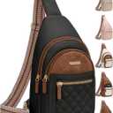 Capolo Small Crossbody Bag for Women Adjustable Sling Purse, Multi-Compartment Organizer for Daily Commute, Travel & Gift